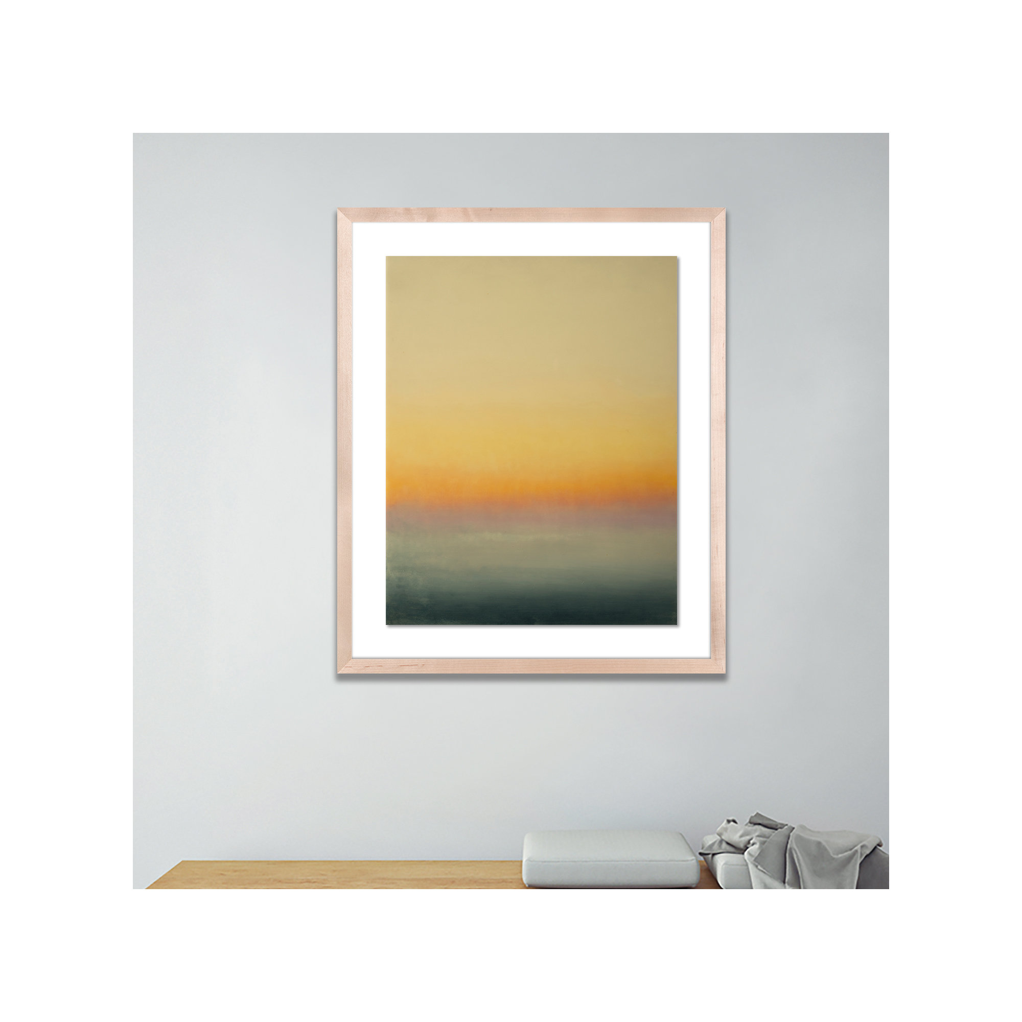 Risk by Ericka Wolf, Natural, 24" H x 20" W x 1.5" D
