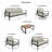 Townsend Sofa Seating Group with Sunbrella® Cushions-93082662-93082667
