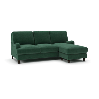 Walters Upholstered Sectional With Reversible Chaise