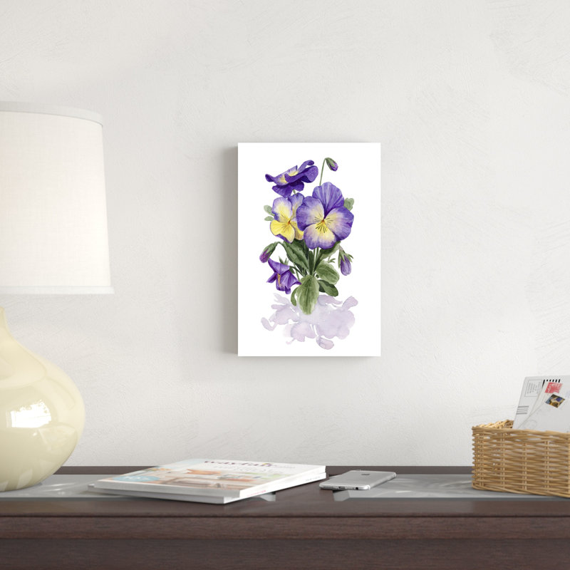 Viola Pansies II, H 12 po x l 8 po