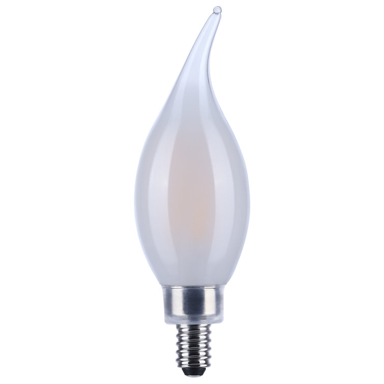 60 Watt Equivalent CA10 E12/Candelabra Dimmable LED Bulb