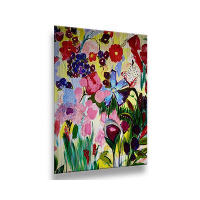 Jardin floral III par JD Studio