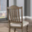Chaises d'appoint de style transitionnel 2 pièces