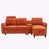 Similicuir orange est en rupture de stock