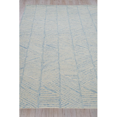 Kascata Hand Tufted Geometric Indoor Rug