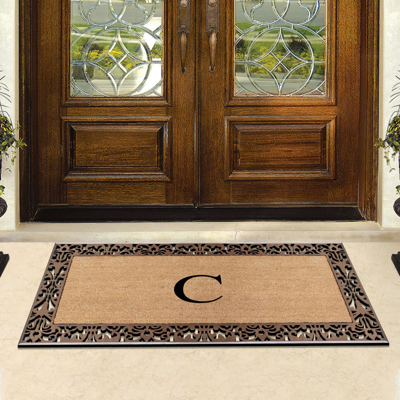 Tapis de porte antidérapant Dyari Natural, C