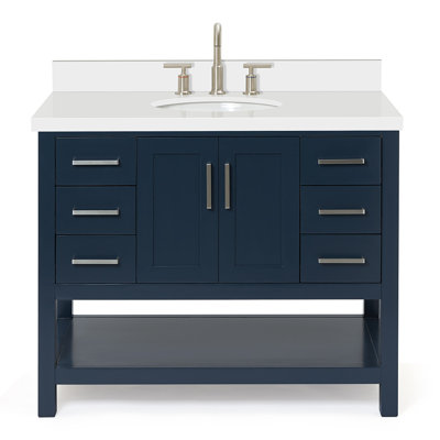 Magnolia 43" Single Bathroom Vanity Set
