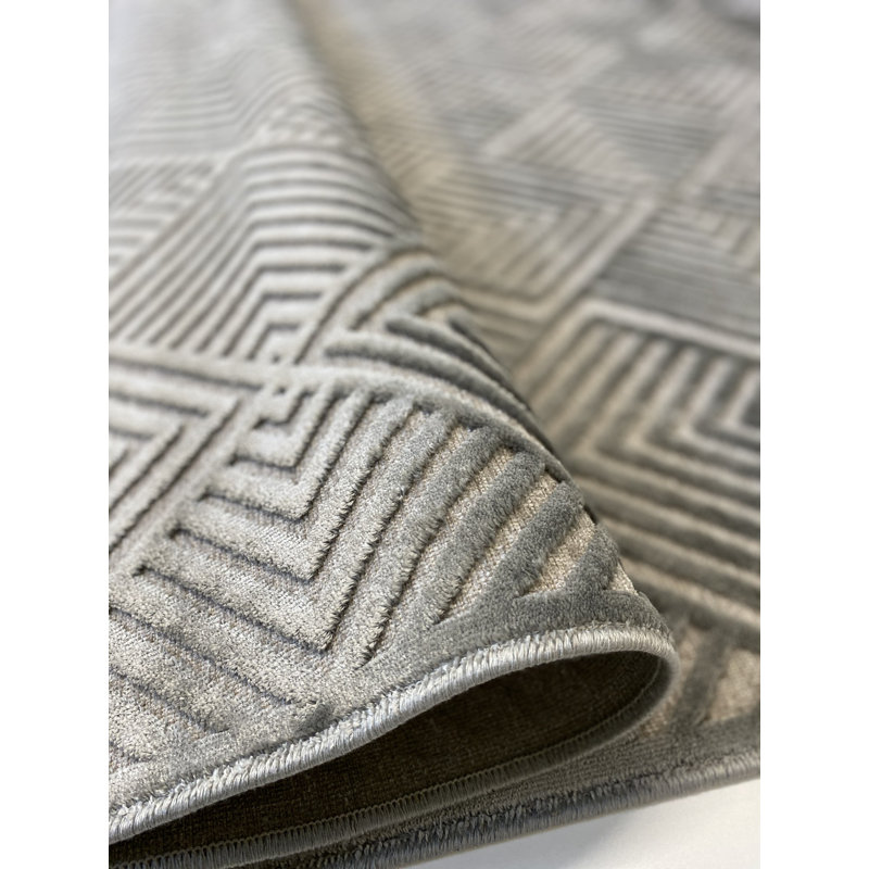 Mclellan Geometric Area Rug, Rectangle 120 x 170cm