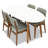 4 - Person Solid Wood Solid Wood Top Four Leg Dining Set