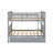 Full Over Full Bunk Bed With Drawers And Ladder-2043193389