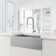 Edison 19 H 1-handle Pull-Down 2-Function Sprayer Kitchen Faucet and Soap Dispenser