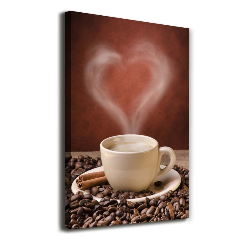 Aromatic Coffee - Wrapped Canvas Print