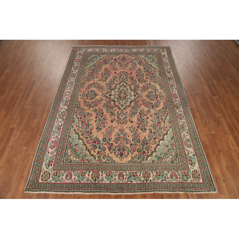 Tapis traditionnel floral 7 x 10