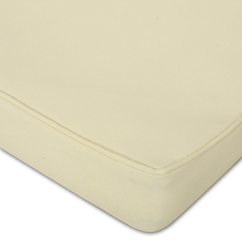 Brummett Outdoor 3'' Lounge Chair Seat / Back Cushion, Cream