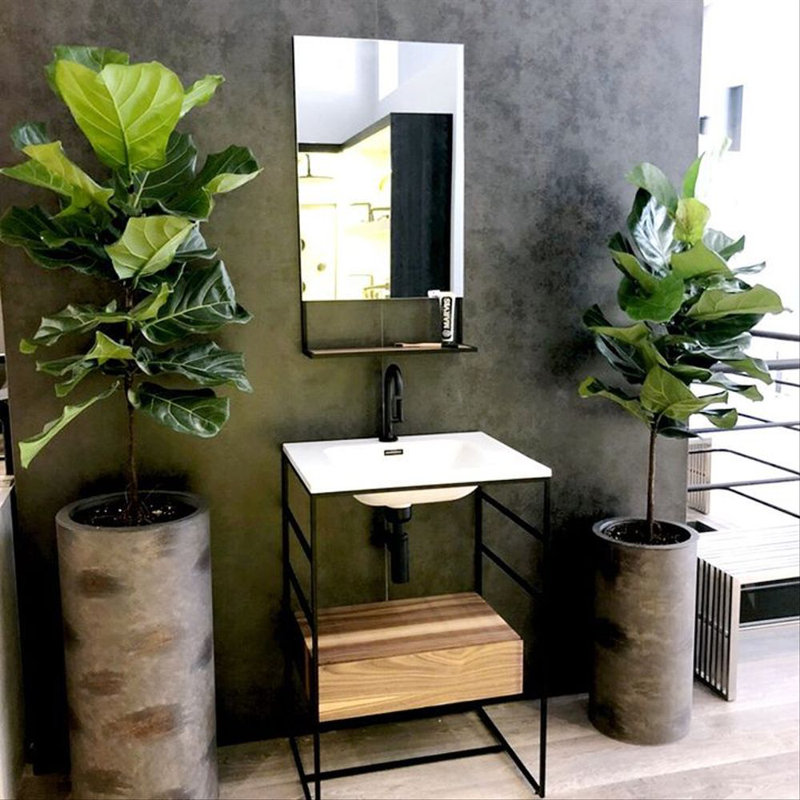 C2 Rectangle Metal Mirror