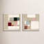 Patchwork 1 & 2, Set of 2 by Marco Marella for Studio M - Framed Wall Art-188486889-188486891-188486903