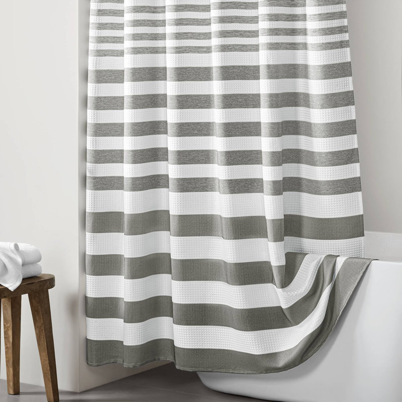 Rideau de douche Ariana, H 72 po x l 108 po, Grey
