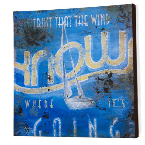 Wind Knows by Rodney White - Wrapped Canvas Print, 61cm H x 61cm W x 4cm D