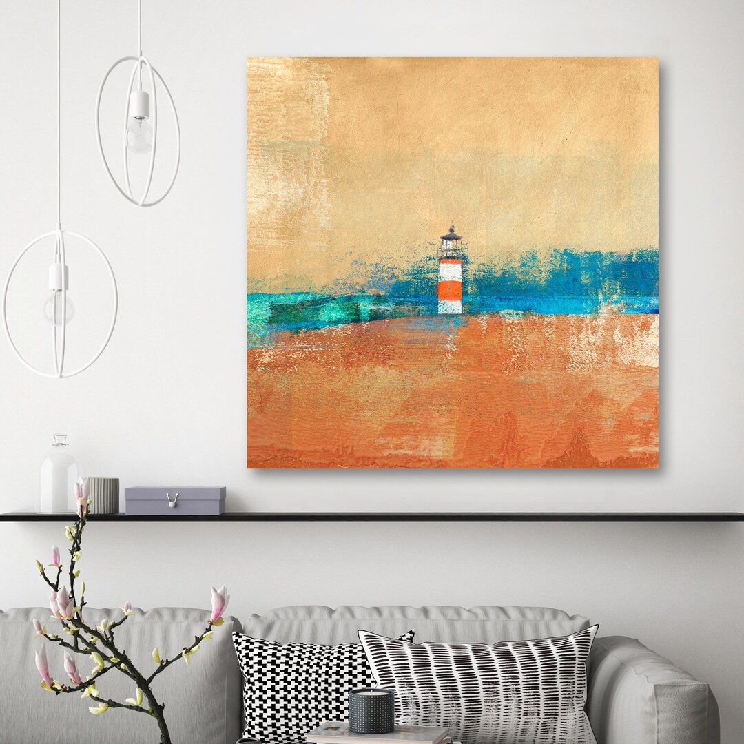 Leinwandbild Lighthouse von Alex Blanco