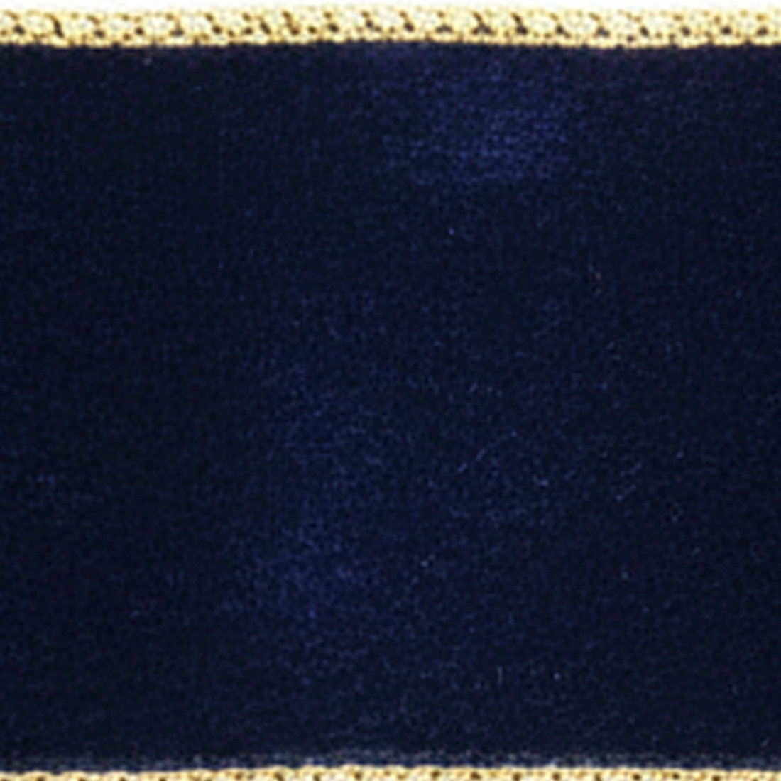 Velvet Ribbon, Navy Blue, 0.2" H x 360" W x 2.5" D