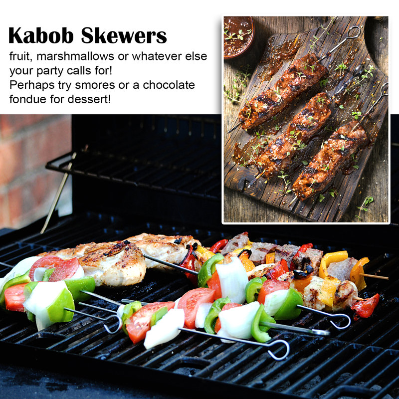 Stainless Steel Non-Stick Grilling Tool Set