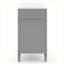 Meuble-lavabo avec lavabo intégré, meuble de rangement moderne pour salle de bain avec 2 tiroirs-2131471357