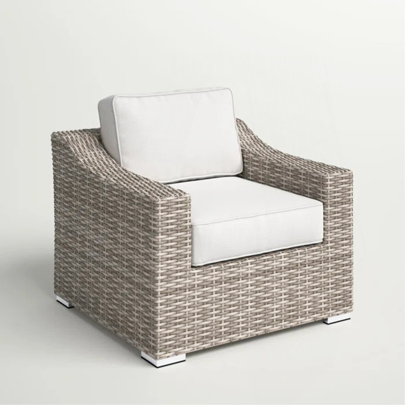 Fully Assembled Patio Chair With Cushions