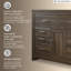 Commode combinée 6 tiroirs Keicha