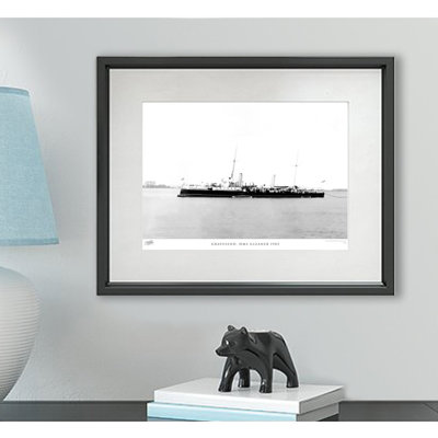 Gravesend, HMS Gleaner 1902 - Single Picture Frame Print