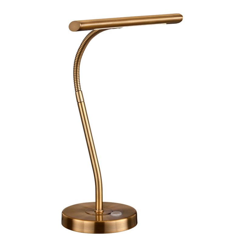 Lampe de bureau 17 po Prendergast, Laiton antique