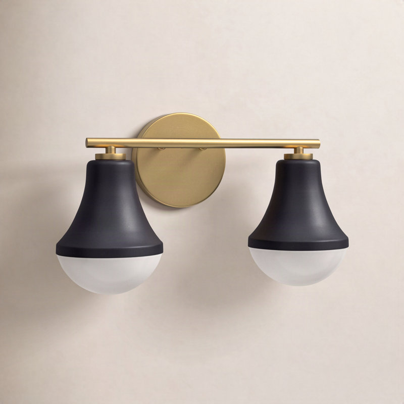 Capulet 2 - Light Dimmable Vanity Light, Black
