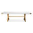 Tov Furniture Adeline White Lacquer Dining Table-1884534627