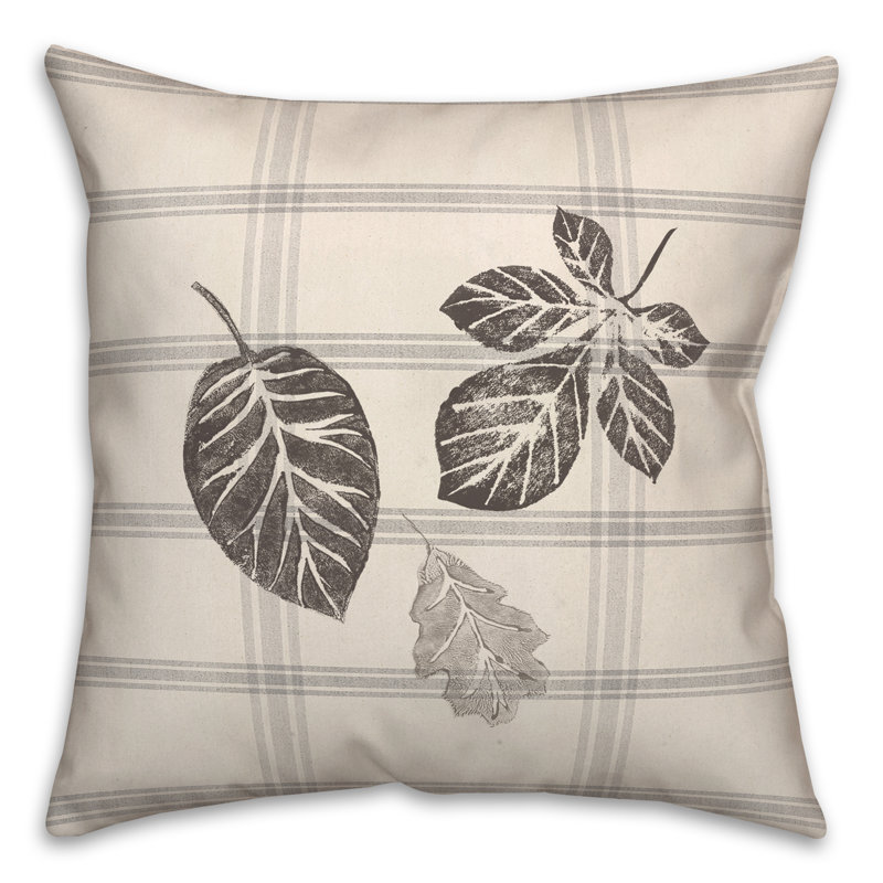 Housse de coussin carré et insert, 18 po x 18 po