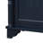 40" Console Table With Customizable Storage Component, Entryway Decor For Living Room. Navy Blue And Brown. Solid Wood Feet. Spacious Design Brown Storage, Room