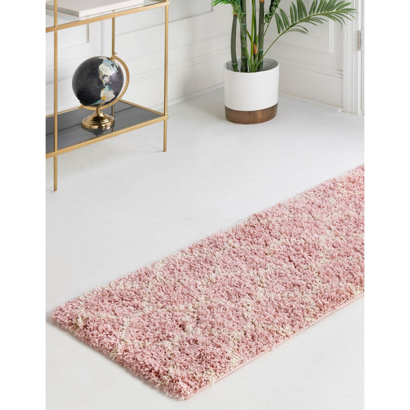 Geometric Indoor Rug, Runner 2'7" x 12'