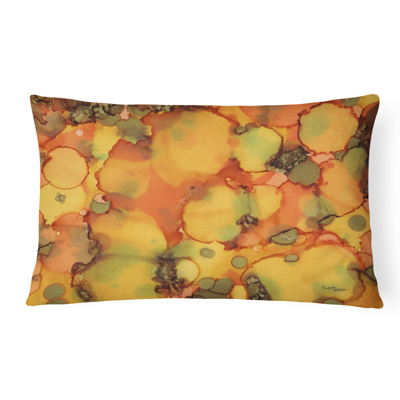  Coussin décoratif intérieur / extérieur en tissu abstrait