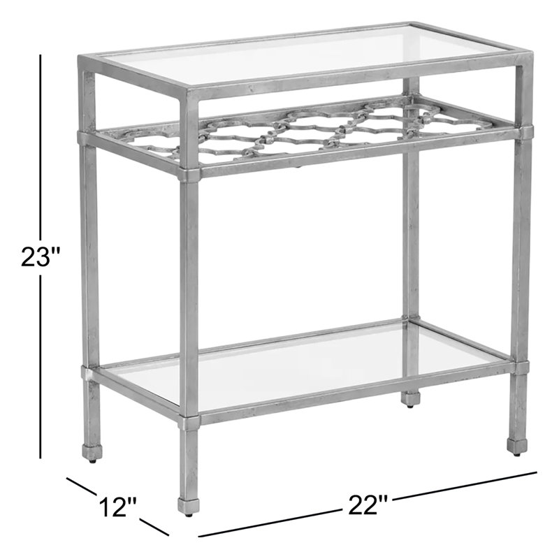 Pacific Glass End Table