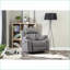 Fauteuils inclinables à bascule gris ardoise pour petits espaces confortables | Polyuréthane | Gris ardoise