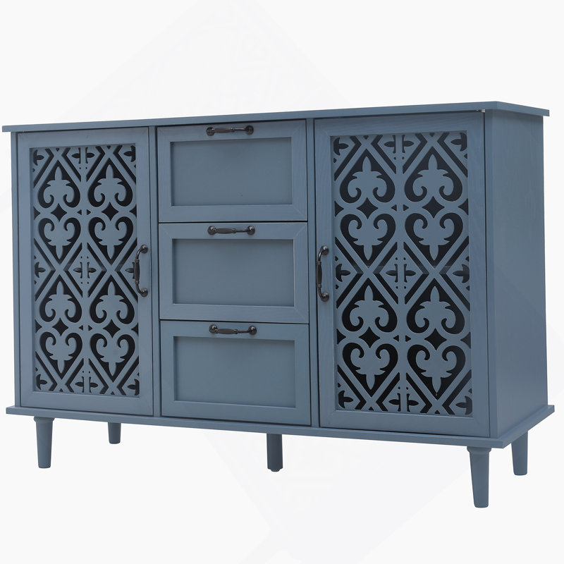 Armoire d'appoint Cacy, Blue