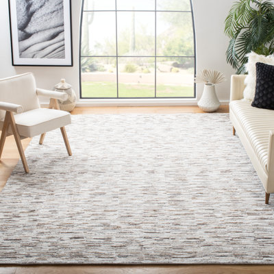 Elements Loom-Knotted Bamboo Silk Rug