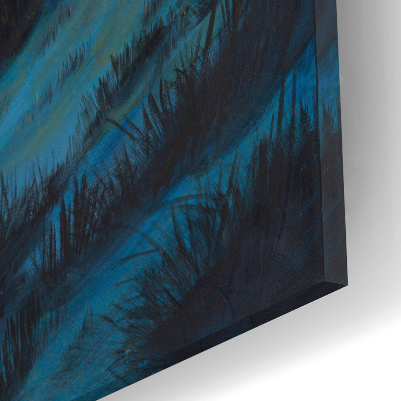  «Sunset Lighthouse» par Campbell Frost, art mural en verre acrylique, 16 po x 12 po