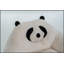 Fauteuil à billes en forme de panda pour chambres à coucher, salons et salles de jeux