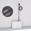 Miroir d'appoint 60 x 40 pouces pour salle de bain