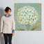 «Hydrangea Square II», impression sur toile tendue-19071840-74286483-74286484