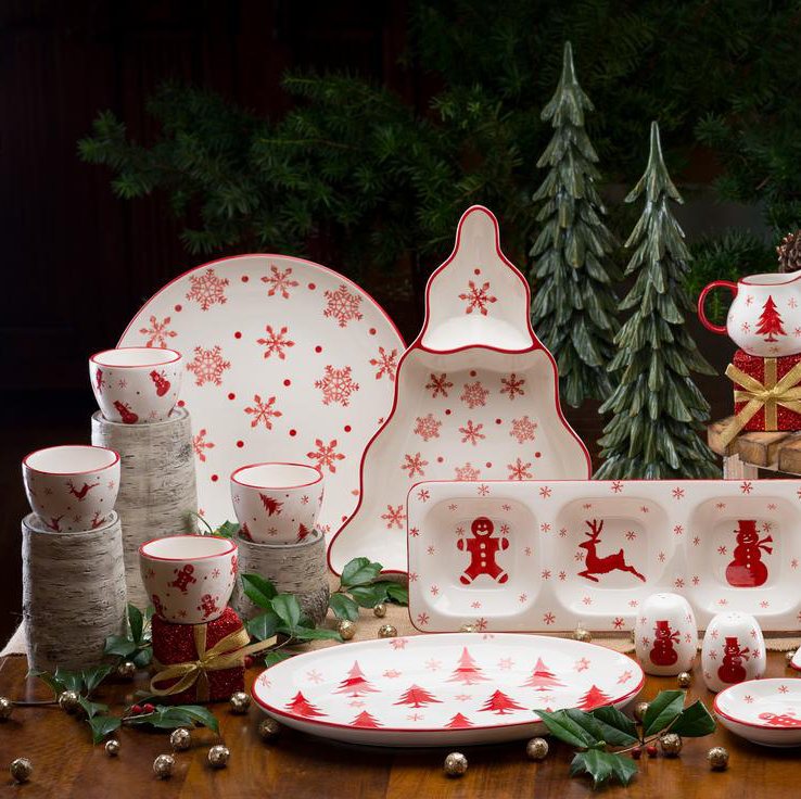 Winterfest Round Platter