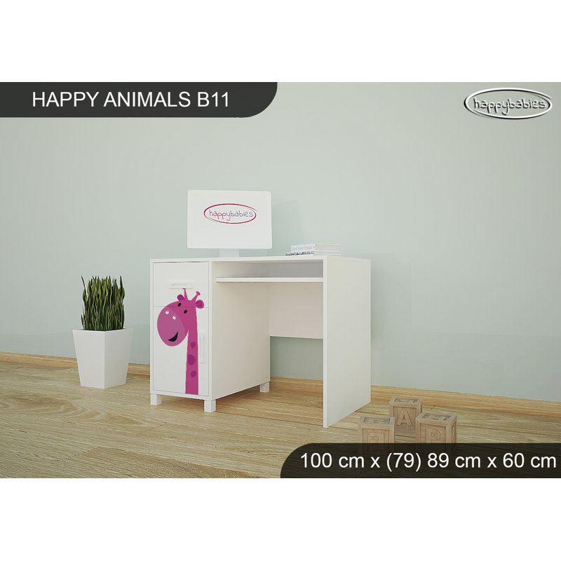 100cm Writing Desk, Chestnut