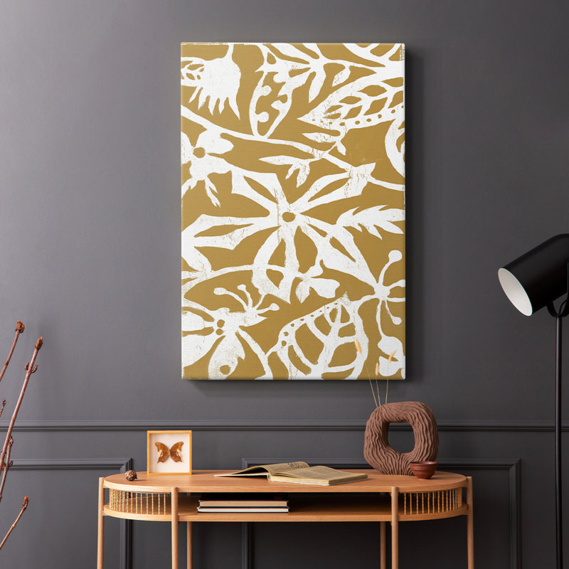 «White On White IV V31», reproduction encadrée - galerie Cavas, H 12 po x l 8 po