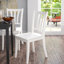 Chaise d'appoint à dossier en lattes de bois massif Pico-1658535231