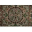 Tapis à motif de teinture végétale traditionnel Heritage Craft 9 x 12
