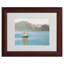 « bateau on lake geneva 1892 » par felix félix, reproduction d’art encadrée-11809787-19448993